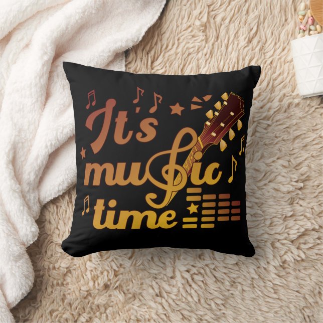 Almofada Hora da Música, Musical do Violão Dourado (Cobertor)