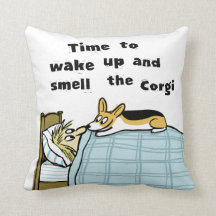 Hora de Acordar e Cheirar o Corgi