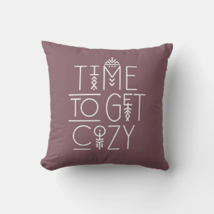 Almofada Hora moderna de pegar o Design Cozy