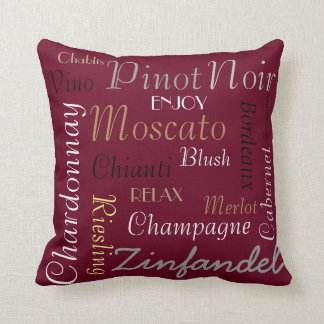 Almofada Hora para o vinho