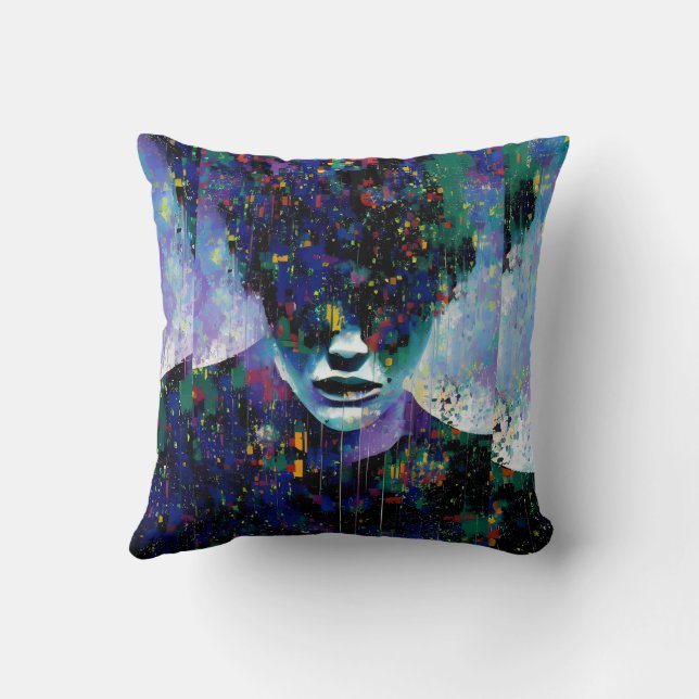 Almofada Horror de Tudo - Ken Gage Surreal Art (Verso)