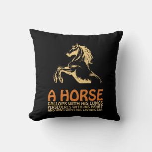 Almofada Horse Art A Horse Gallops