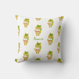 Almofada Horse Year Lucky Cute Personalized Throw Pillow