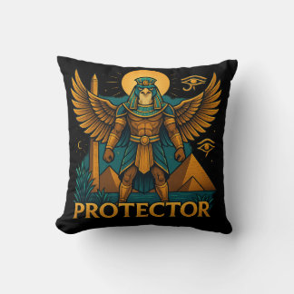 Almofada Horus the Protector – Bold Ancient Egyptian Falcon