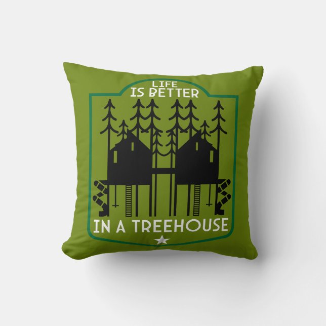 Almofada House Treehouse (Frente)