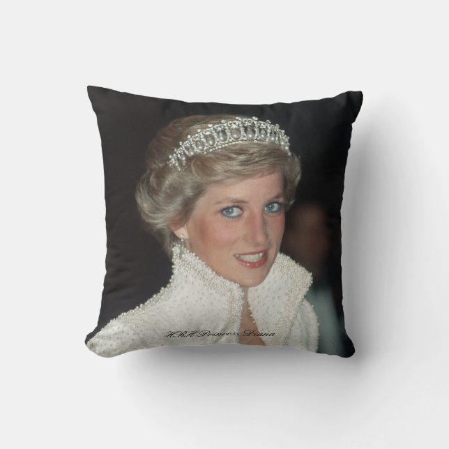 Almofada HRH Princesa Diana (Frente)