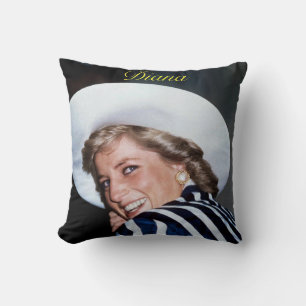 Almofada HRH Princesa Diana Austrália 1988 Pro Foto HD