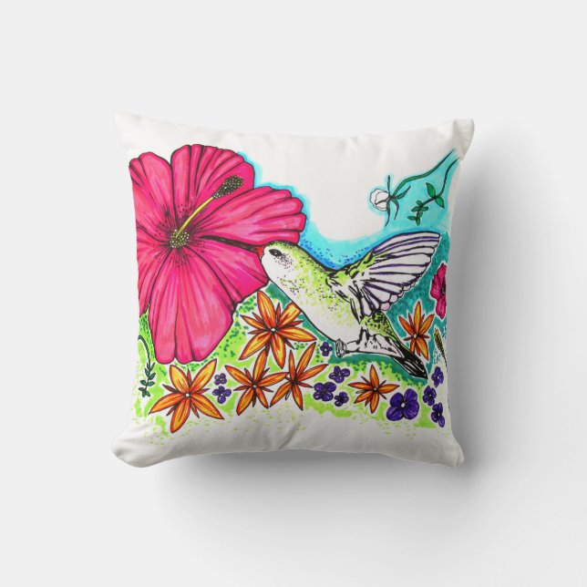 Almofada Hummingbird (Frente)