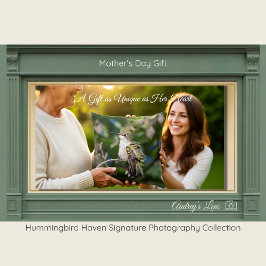 Almofada Hummingbird Fine Art Throw Pillow Gift for Mom