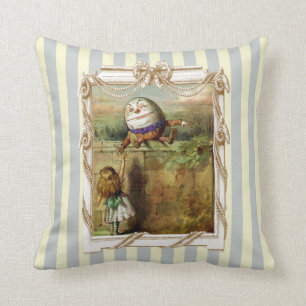 Almofada Humpty Dumpty e Alice