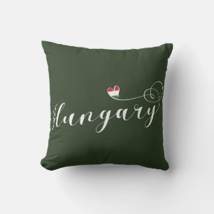 Almofada Hungria Heart Throw