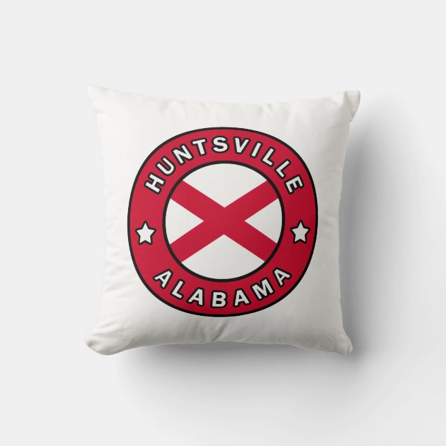Almofada Huntsville Alabama (Frente)
