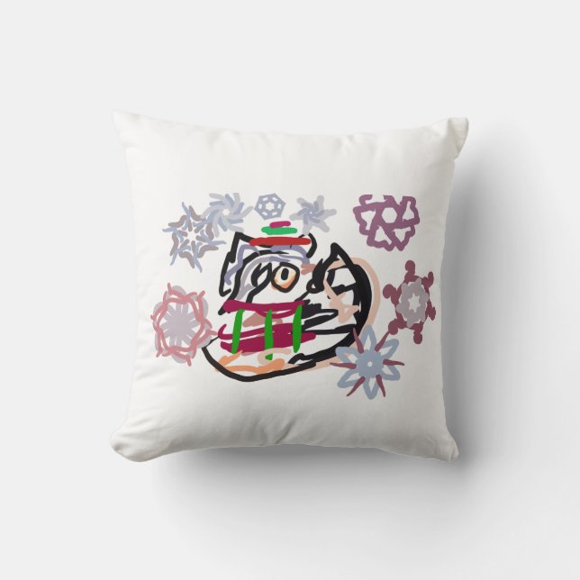 Almofada Husky winter  (Frente)