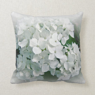 Almofada Hydrangea branco - travesseiro
