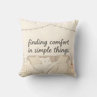 Almofada Hygge Throw Pillow | Cozy Scandinavian Home Decor