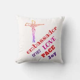 Almofada I AM ambassador of his LOVE 