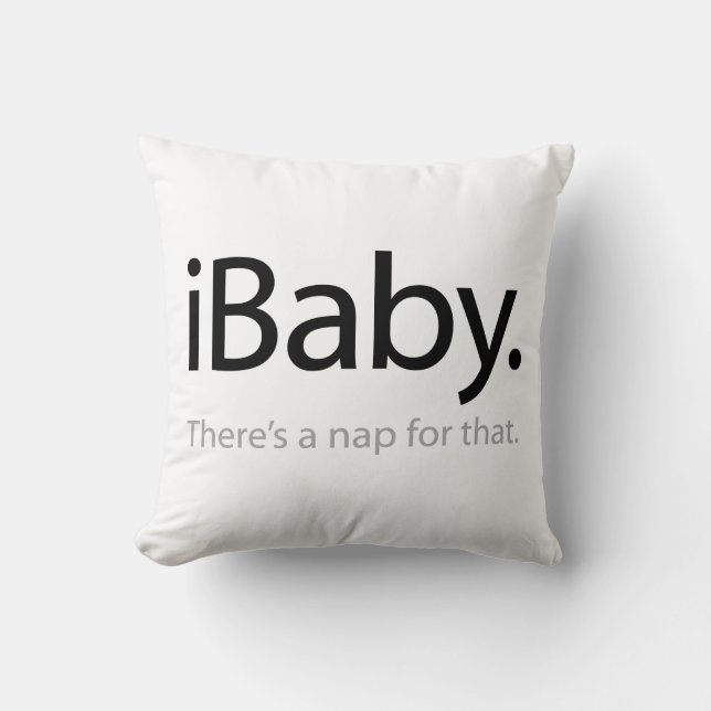 Almofada i Baby - Existe uma Soneca Para Isso (iBaby) (Frente)