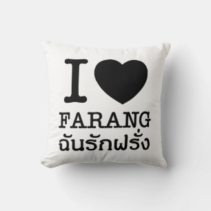 Almofada I Black Heart (Love) Farang