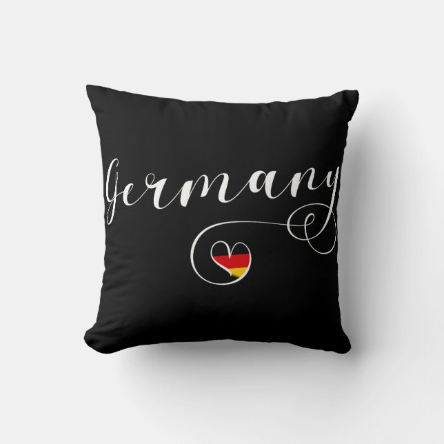 Almofada I Heart Germany, German Flag (Frente)