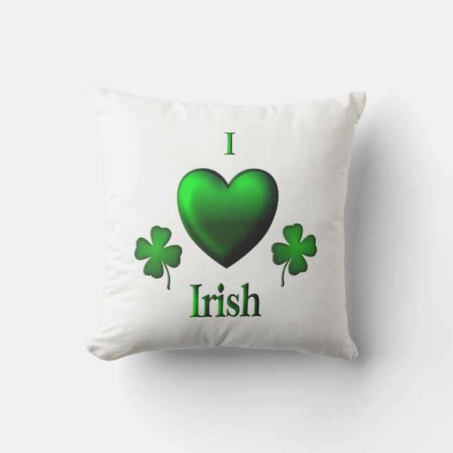 Almofada I Heart Irish (Frente)