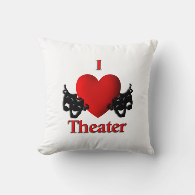 Almofada I Heart Theater (Frente)