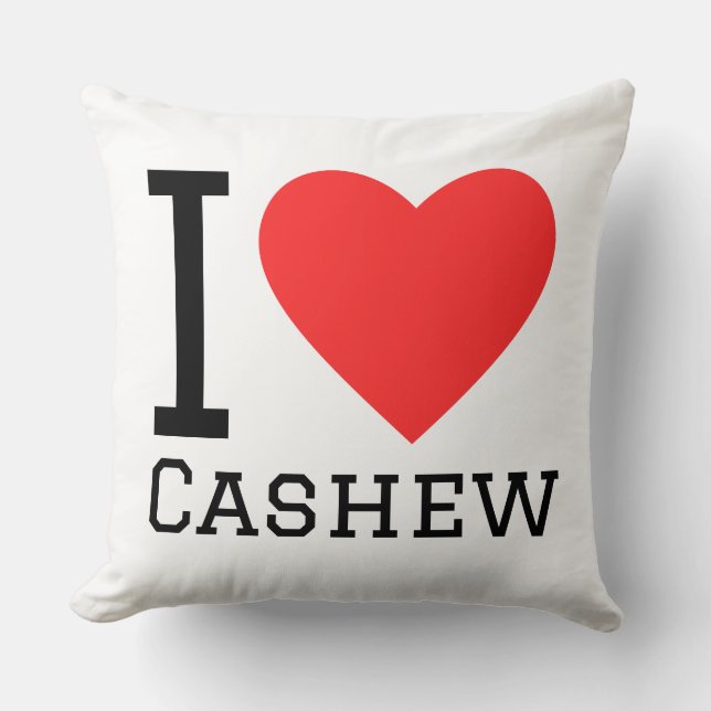 Almofada I love cashew (Frente)
