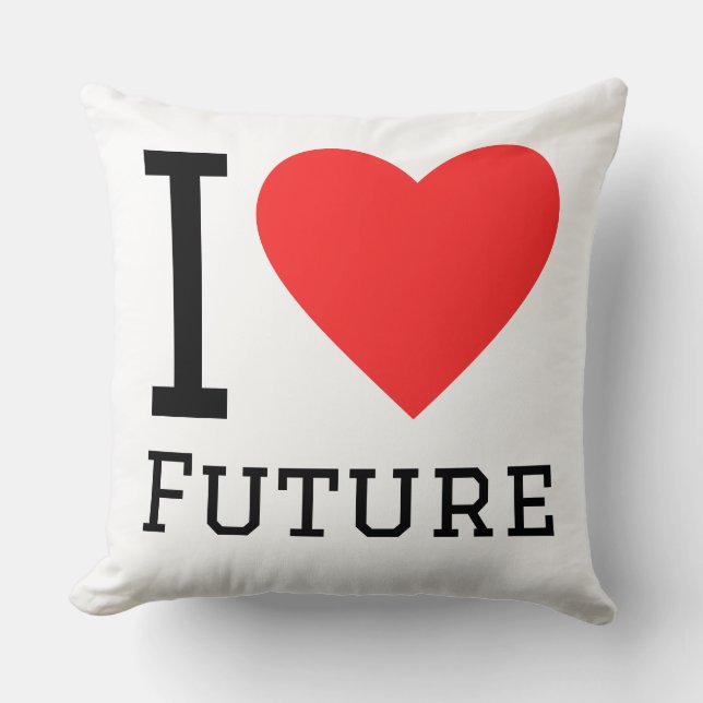 Almofada I love future (Frente)