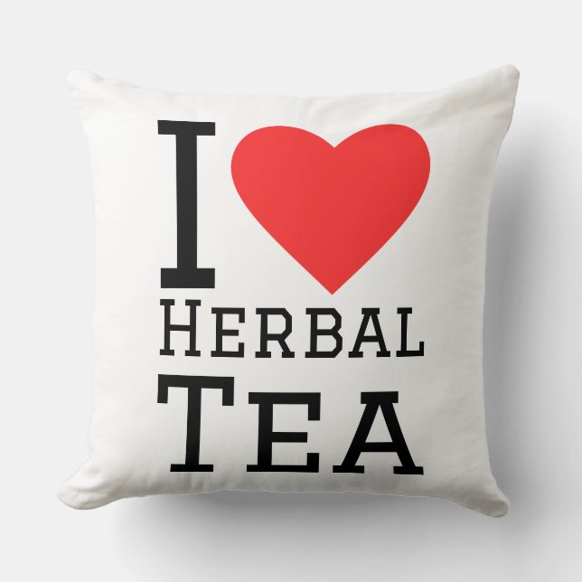 Almofada I love herbal tea (Frente)