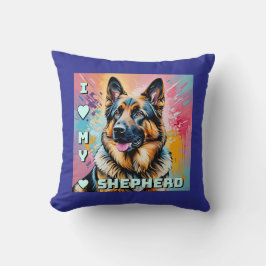 Almofada I love my German Shepherd