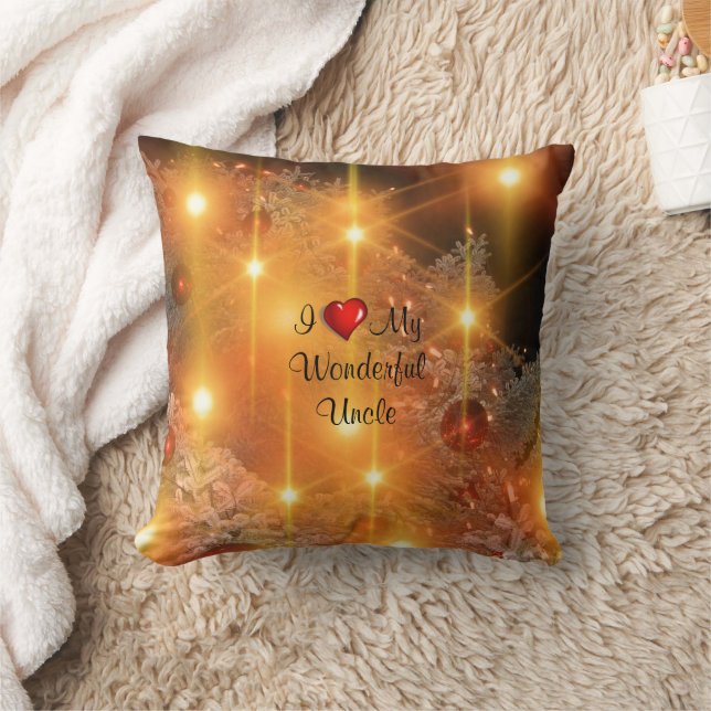 Almofada I Love My Wonderful Uncle (Cobertor)