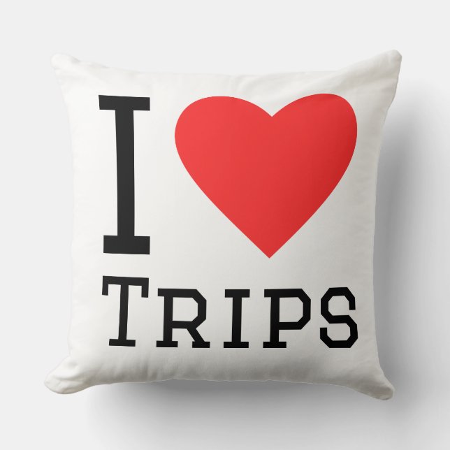 Almofada I love trip (Frente)