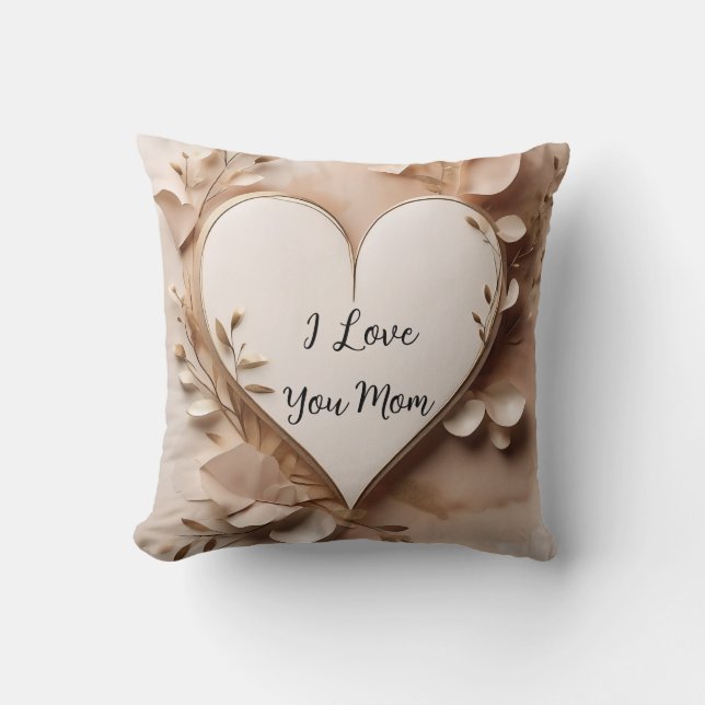 Almofada I Love You Mom  (Frente)