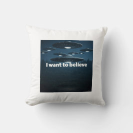 Almofada I want to believe