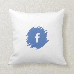 Almofada Ícone de Mídia Social do Facebook