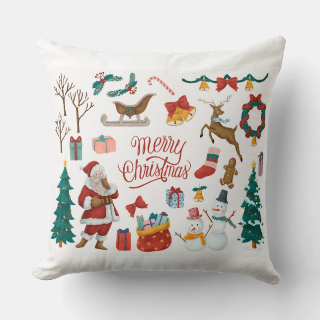 Almofada Ícone de Natal (Frente)