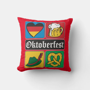 Almofada Ícones do alemão de Oktoberfest