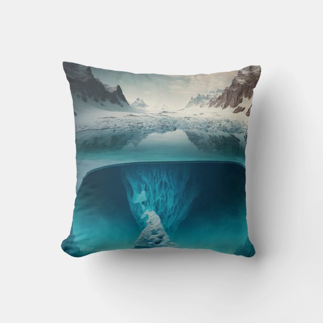 Almofada Icy Mountain View (Frente)