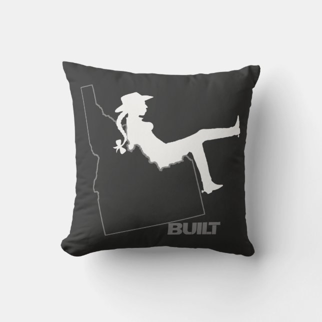 Almofada Idaho Cowgirl (Frente)