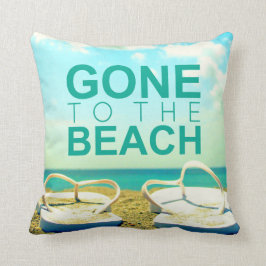 Almofada Ido ao travesseiro dos chinelos da praia