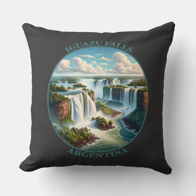 Almofada Iguazu Falls Argentina (Frente)