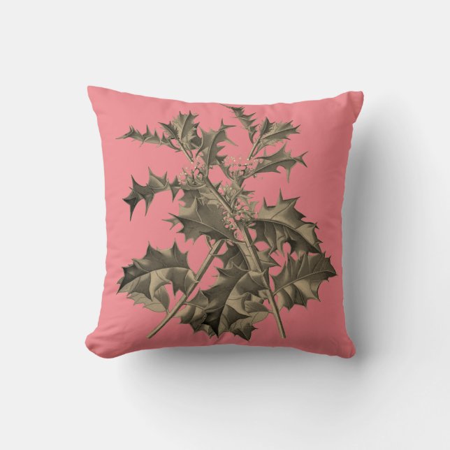 Almofada Ilex – Holly – Stechpalme – Christdorn (Frente)