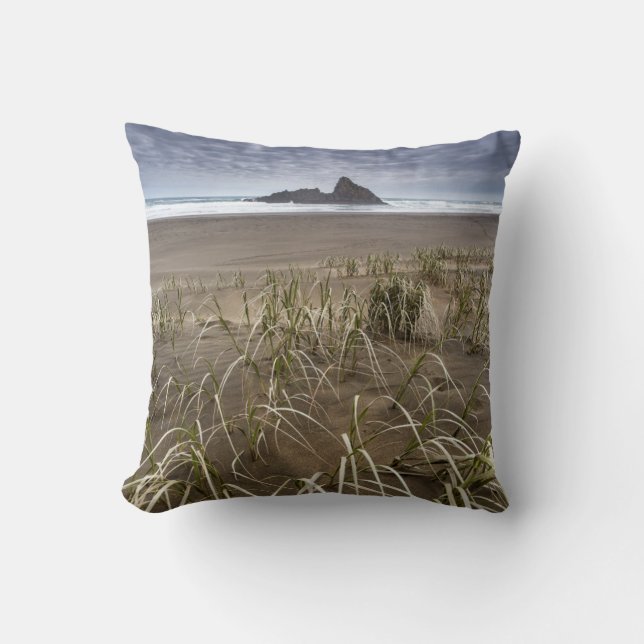 Almofada Ilha da praia | Panatahi de Karekare, costa oeste (Frente)