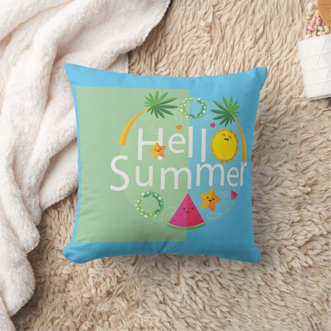 Almofada Ilha Tropical Getaway Fashion (Cobertor)