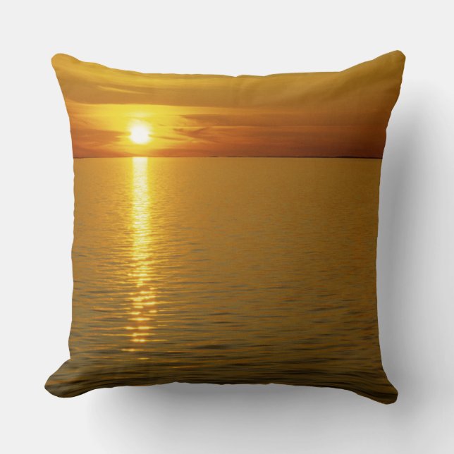 Almofada Ilhas Suecas Sunset. (Frente)