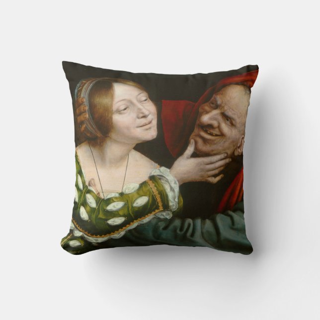 Almofada Ill-Match Lovers (por Quentin Massys) (Frente)