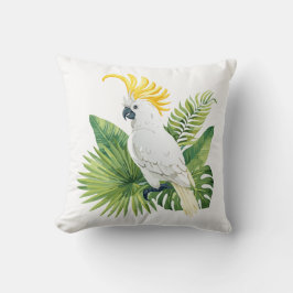 Almofada Illustration of parrot cockatoo