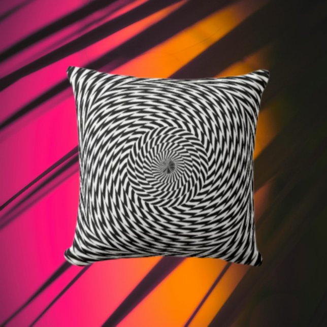 Almofada Ilusão Espiral Dinâmica (Criador carregado)