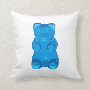 Almofada Ilustração azul de Gummybear