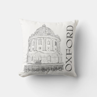 Almofada Ilustração da Câmera Radcliffe de Oxford England