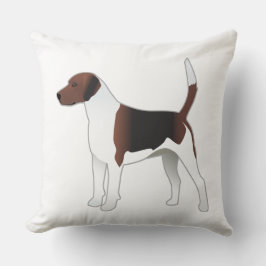 Almofada Ilustração de Cão-Cão-Cão-Caça-Básico de Harrier